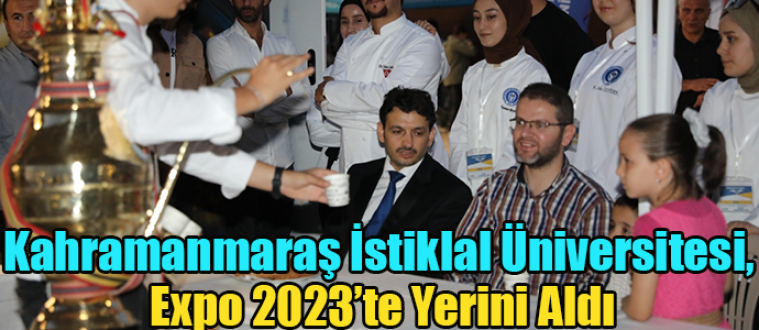 Kahramanmaraş İstiklal Üniversitesi, Expo 2023’te Yerini Aldı