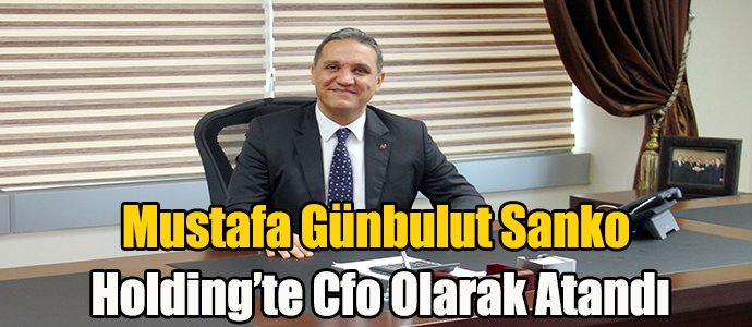 Mustafa Günbulut Sanko Holding’te Cfo Olarak Atandı