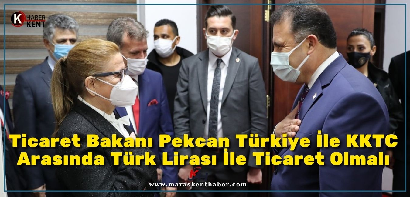 Ticaret Bakanı Pekcan: Türkiye ile KKTC Arasında Türk lirası ile Ticaret Olmalı