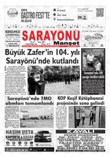 SARAYÖNÜ MANŞET