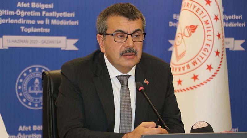 Milli Eğitim Bakanı Tekin: 2025 yılı itibarıyla eğitim bütçemiz, 2 trilyon 186 milyar TL’lik bir kaynakla, merkezi yönetim bütçesinin yüzde 14,84’üne tekabül etmektedir