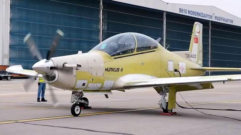Hava Kuvvetleri’ne teslim edilecek HÜRKUŞ, ilk uçuşunu gerçekleştirdi