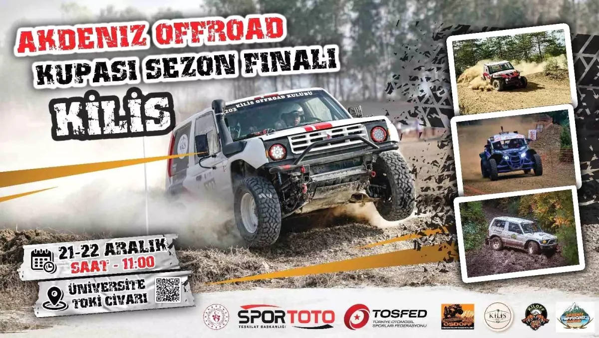 Akdeniz Offroad Kupası Sezon Finali Kilis’te Düzenleniyor