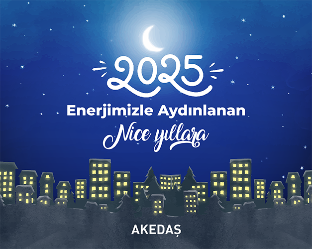 akedaş yeni yıl kutlama ilanı