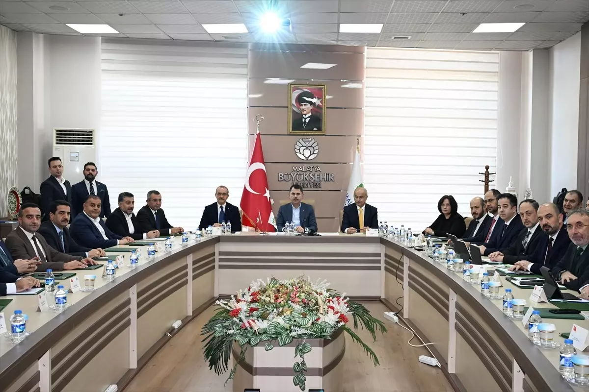 Çevre, Şehircilik ve İklim Değişikliği Bakanı Kurum, Malatya’da konuştu Açıklaması