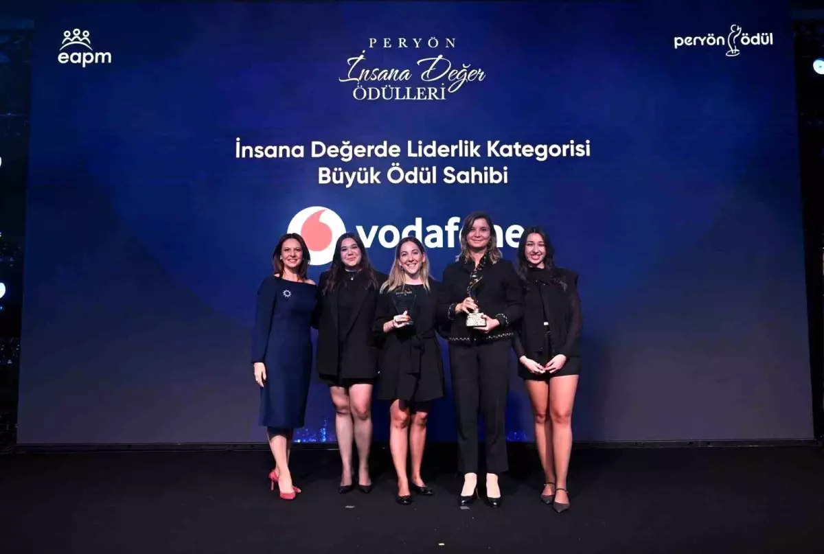 Vodafone Türkiye’ye İnsana Değer Ödülü