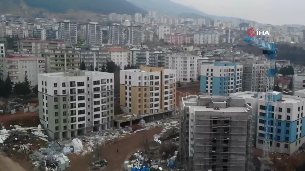 Kahramanmaraş’ta Deprem Konutları Yükseliyor