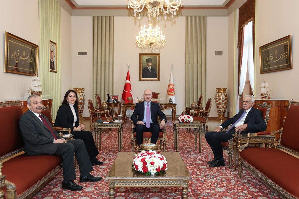 Son Dakika: TBMM'de İmralı ziyaretleri: DEM Parti heyeti ile Bahçeli görüştü!
