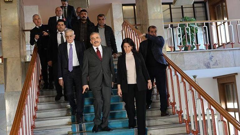 Son Dakika: TBMM'de İmralı ziyaretleri: DEM Parti heyeti ile Bahçeli görüştü!