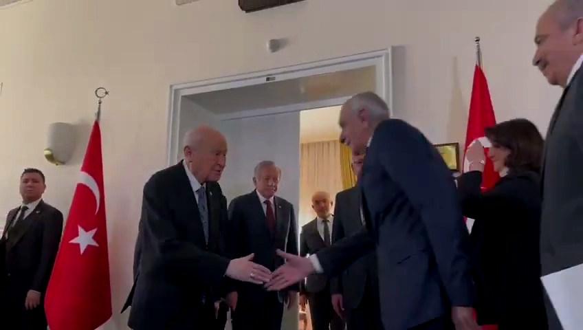 Son Dakika: TBMM'de İmralı ziyaretleri: DEM Parti heyeti ile Bahçeli görüştü!