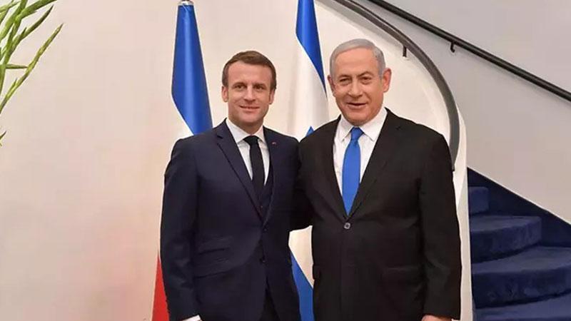 Netanyahu ile Macron, Lübnan ve Gazze’deki ateşkesi görüştü