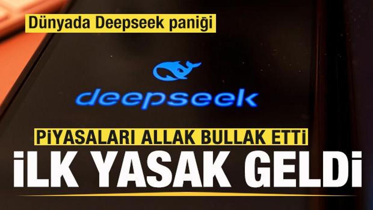 DeepSeek piyasaları allak bullak etti! Avrupa’da ilk yasak!