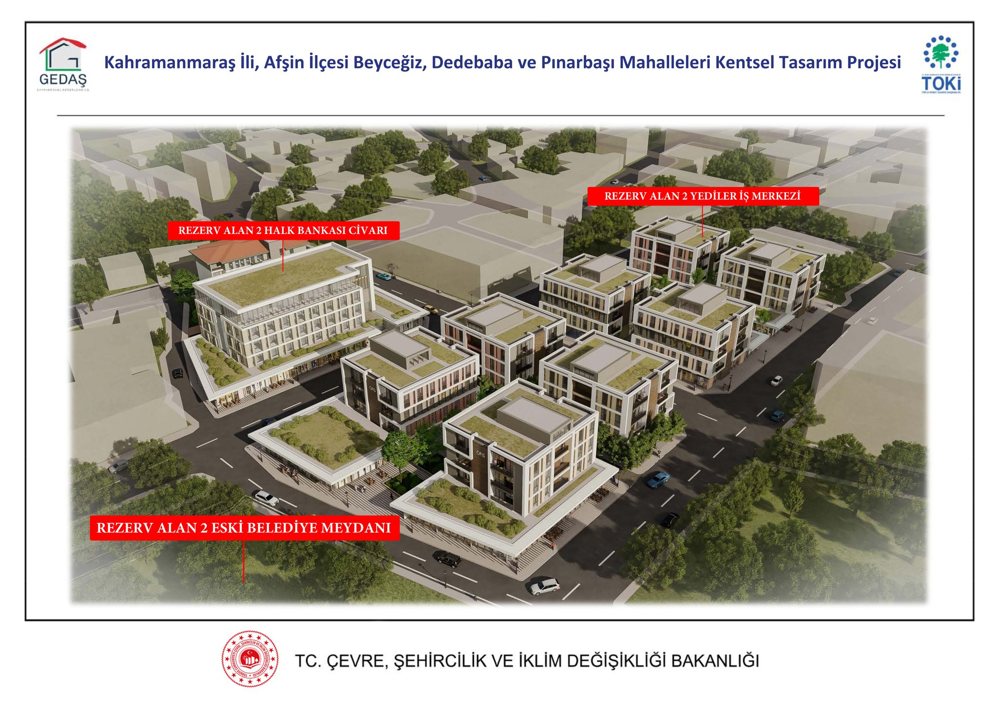 REZERV ALAN PROJELERİ AÇIKLANDI: ŞEHRİMİZ YENİDEN YÜKSELİYOR!