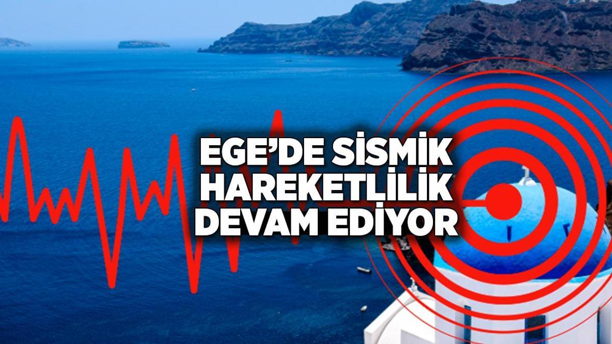 Son dakika… Ege Denizi’nde peş peşe depremler, Yunanistan: Sismik hareket devam ediyor, okullar tatil