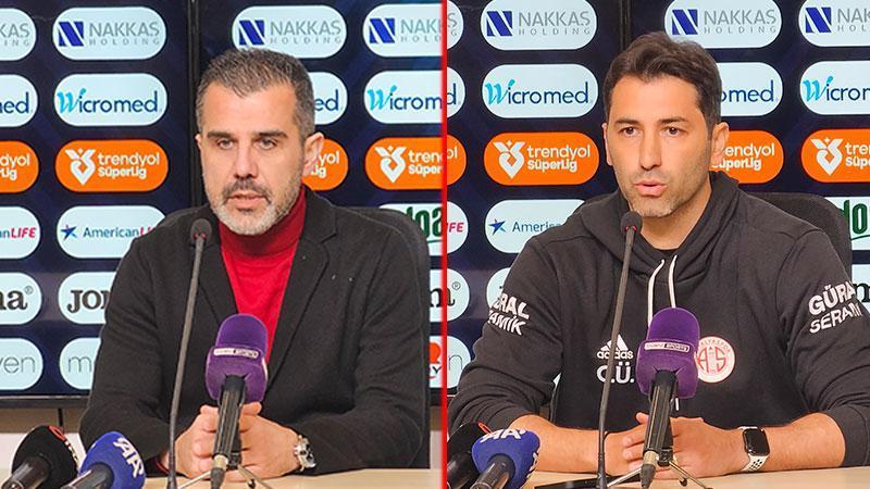 Adana Demirspor – Antalyaspor maçının ardından