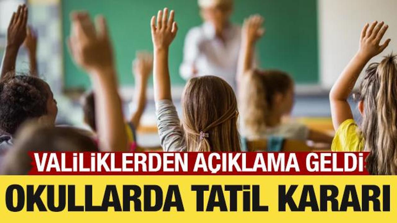 Deprem bölgesinde 6 Şubat’ta okullar tatil edildi