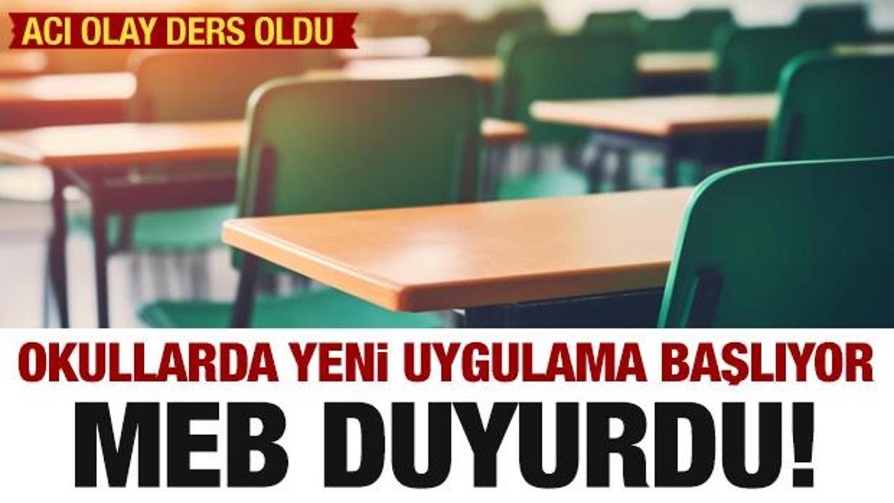 MEB’den okullarda yeni uygulama! İkinci dönem resmen başlıyor