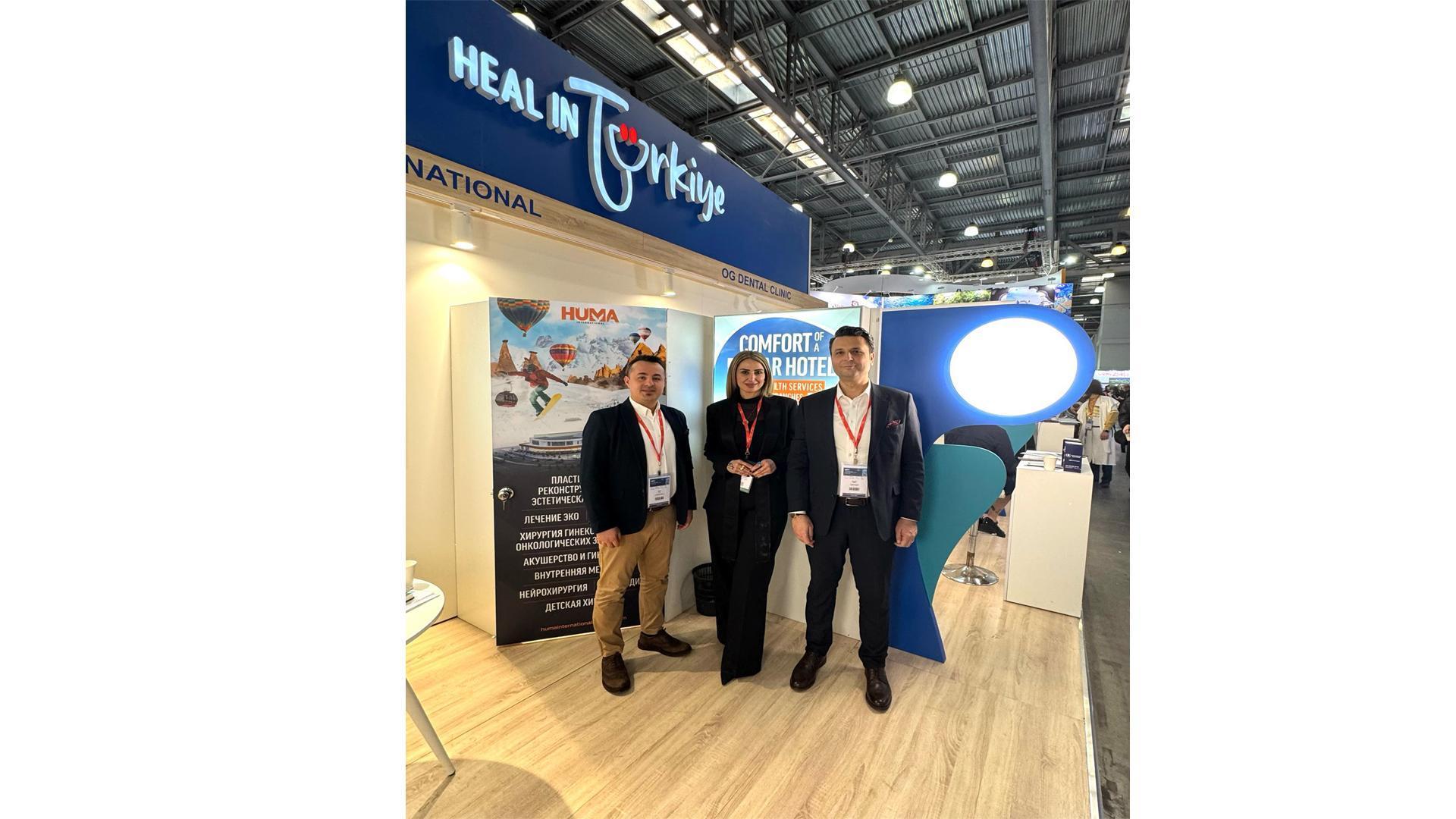 Hüma Hastanesi, Moskava’daki fuarda Türkiye’yi temsil ediyor
