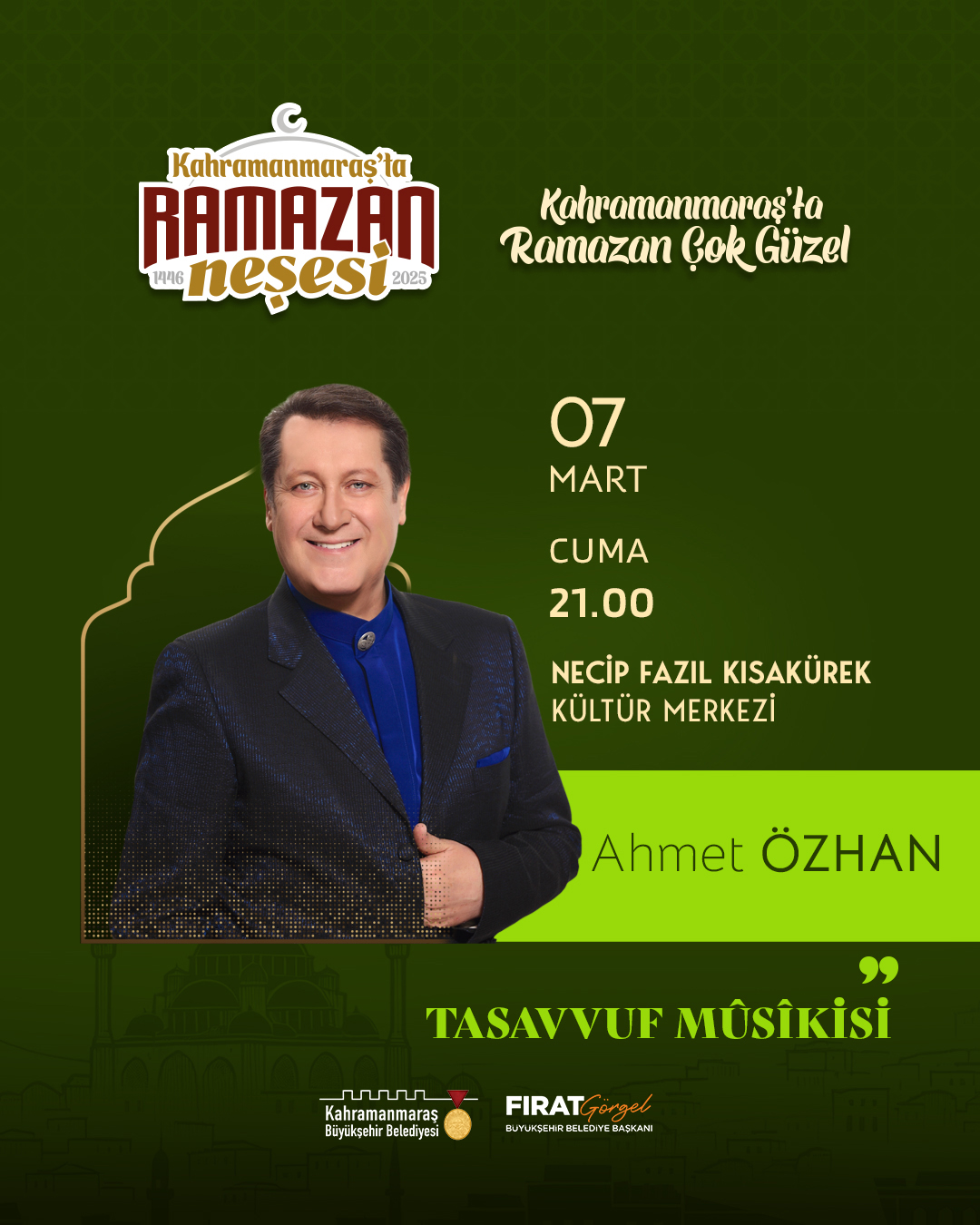 Ramazan’ın Manevi İklimi Ahmet Özhan’ın Eşsiz Yorumuyla Taçlanacak