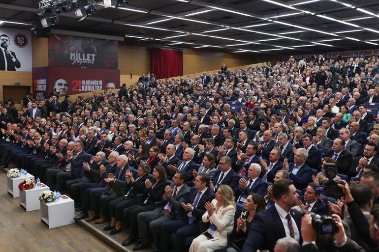 CHP'de 21'inci Olağanüstü 'İrade Milletindir' Kurultayı