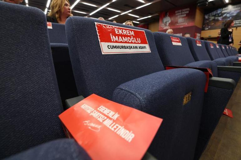 CHP'de 21'inci Olağanüstü 'İrade Milletindir' Kurultayı