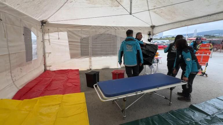 Sağlık Bakanlığı'nın gerçekleştirdiği 'Ulusal Marmara Deprem Tatbikatı' tamamlandı