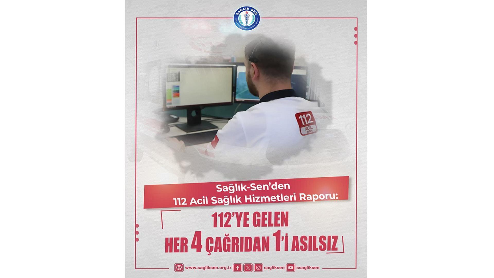 Araştırma: 112’ye gelen her 4 çağrıdan 1’i asılsız ya da acil değil