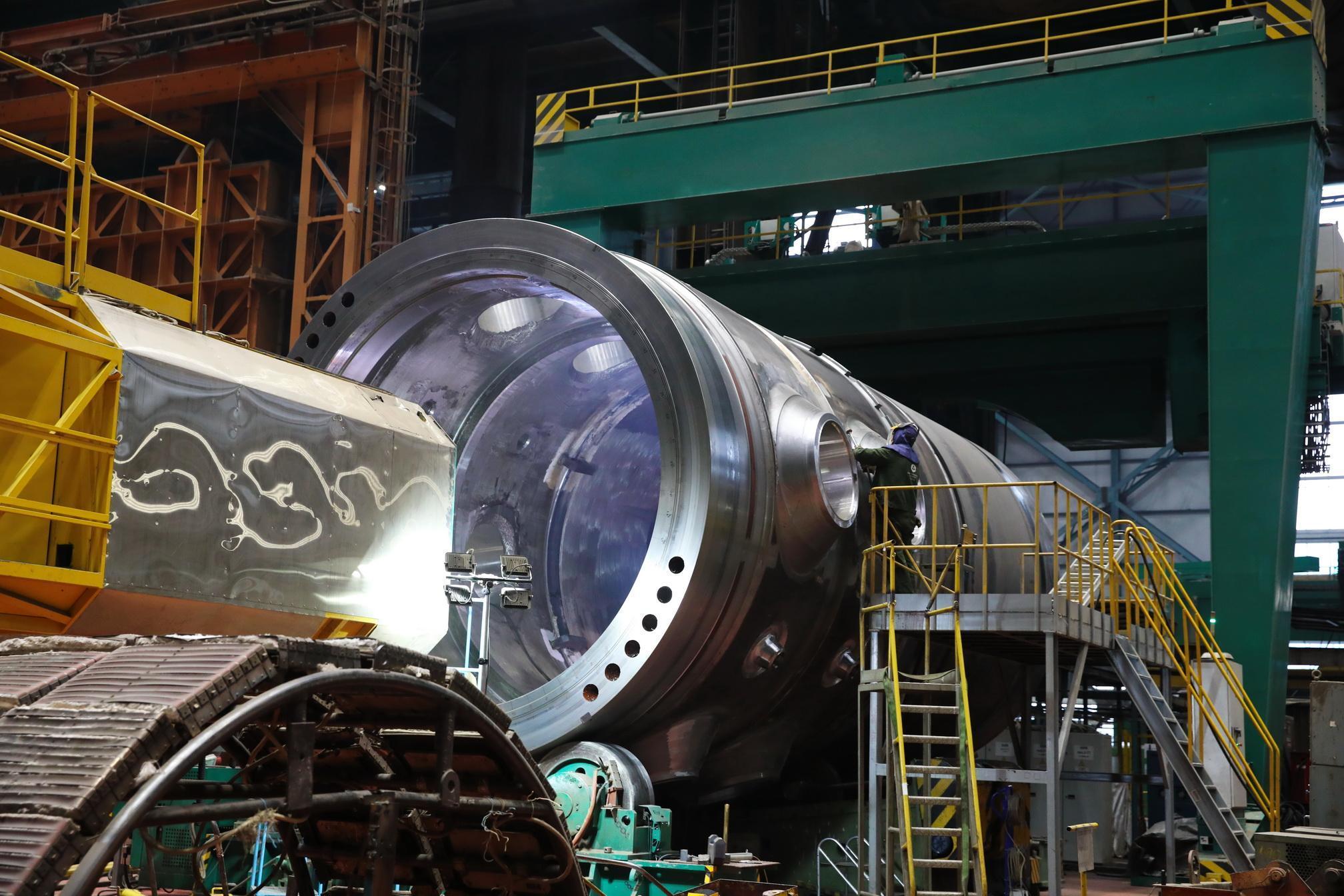 Akkuyu NGS’nin 4’üncü Güç Ünitesi için reaktör kabının kaynak işlemini tamamladı