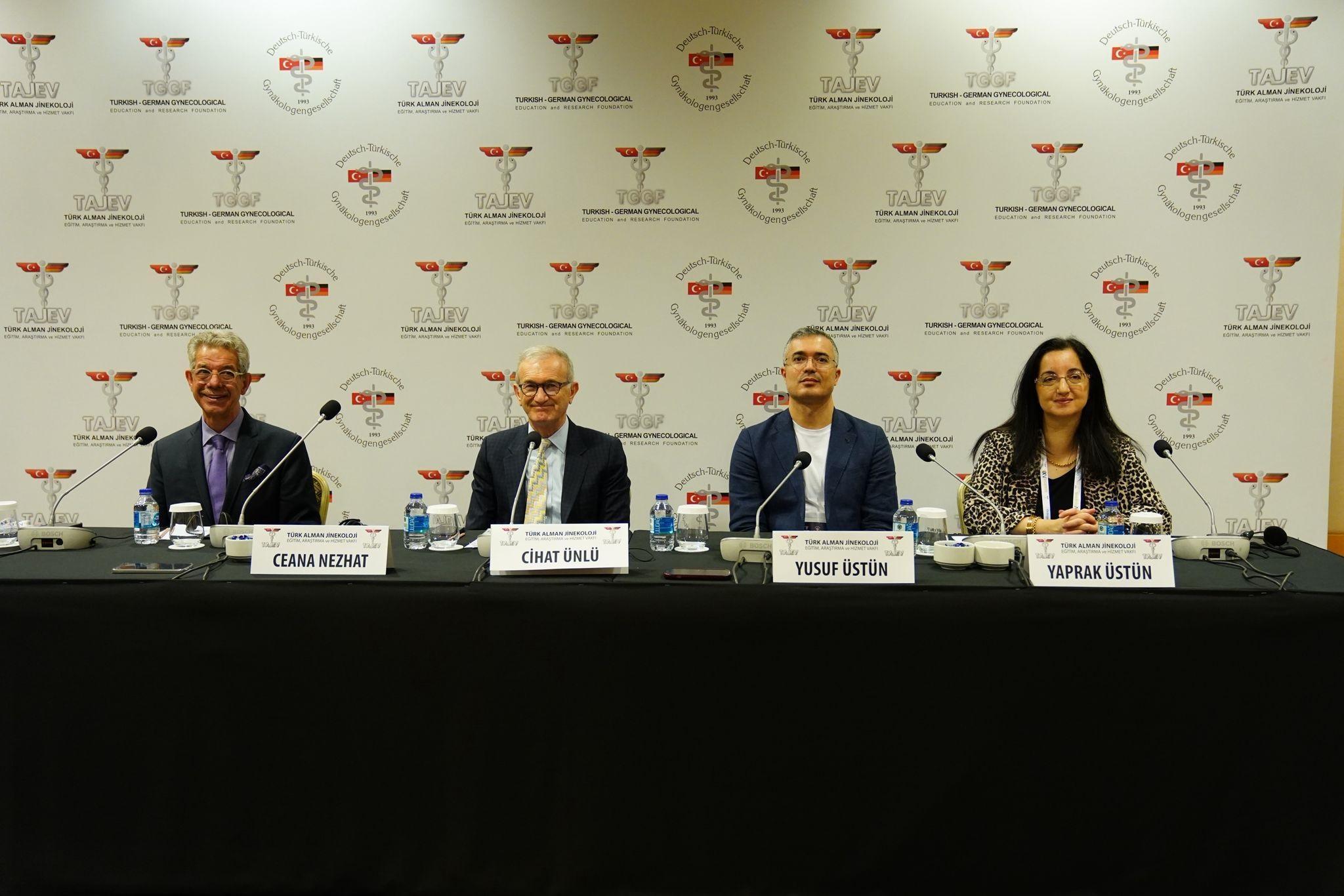 15’inci Türk Alman Jinekoloji Kongresi Antalya’da yapıldı