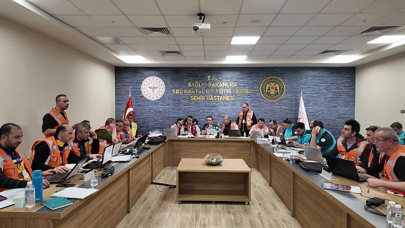 Sağlık Bakanlığı’nın gerçekleştirdiği ‘Ulusal Marmara Deprem Tatbikatı’ tamamlandı