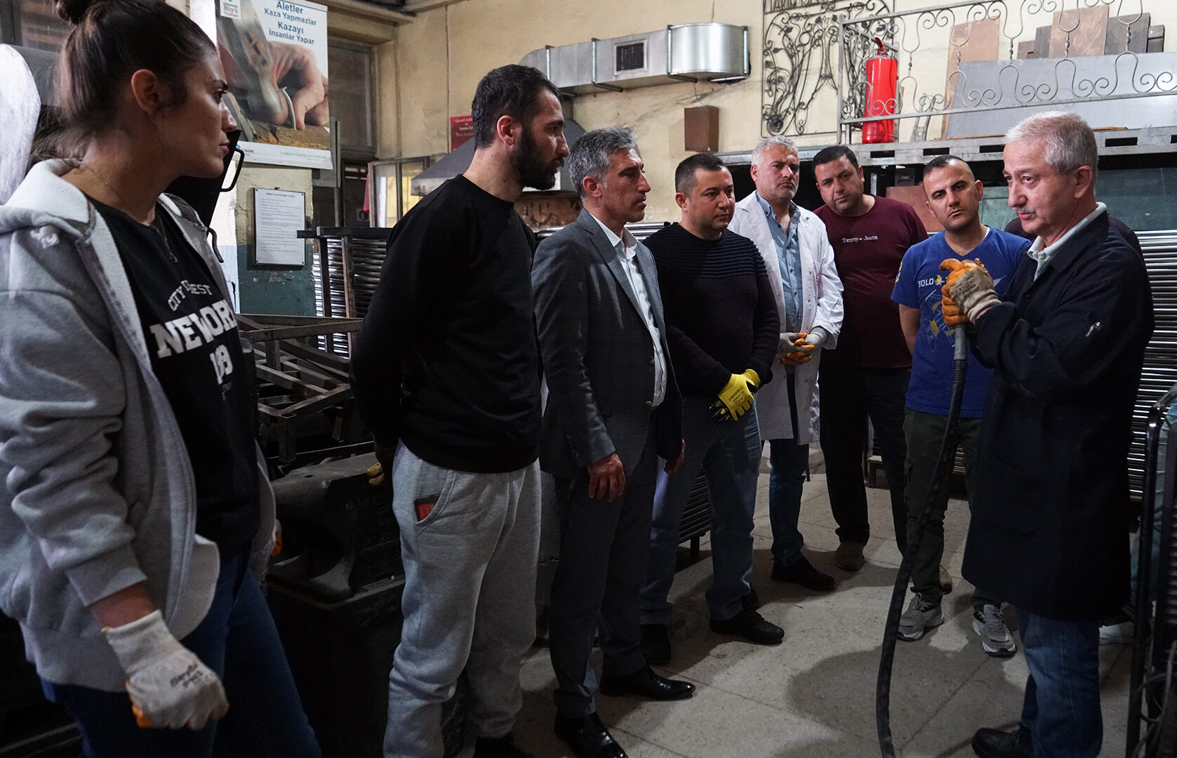 Kursiyerler Büyükşehir’in Kaynakçılık Kursu’nda Hem Öğreniyor Hem Üretiyor