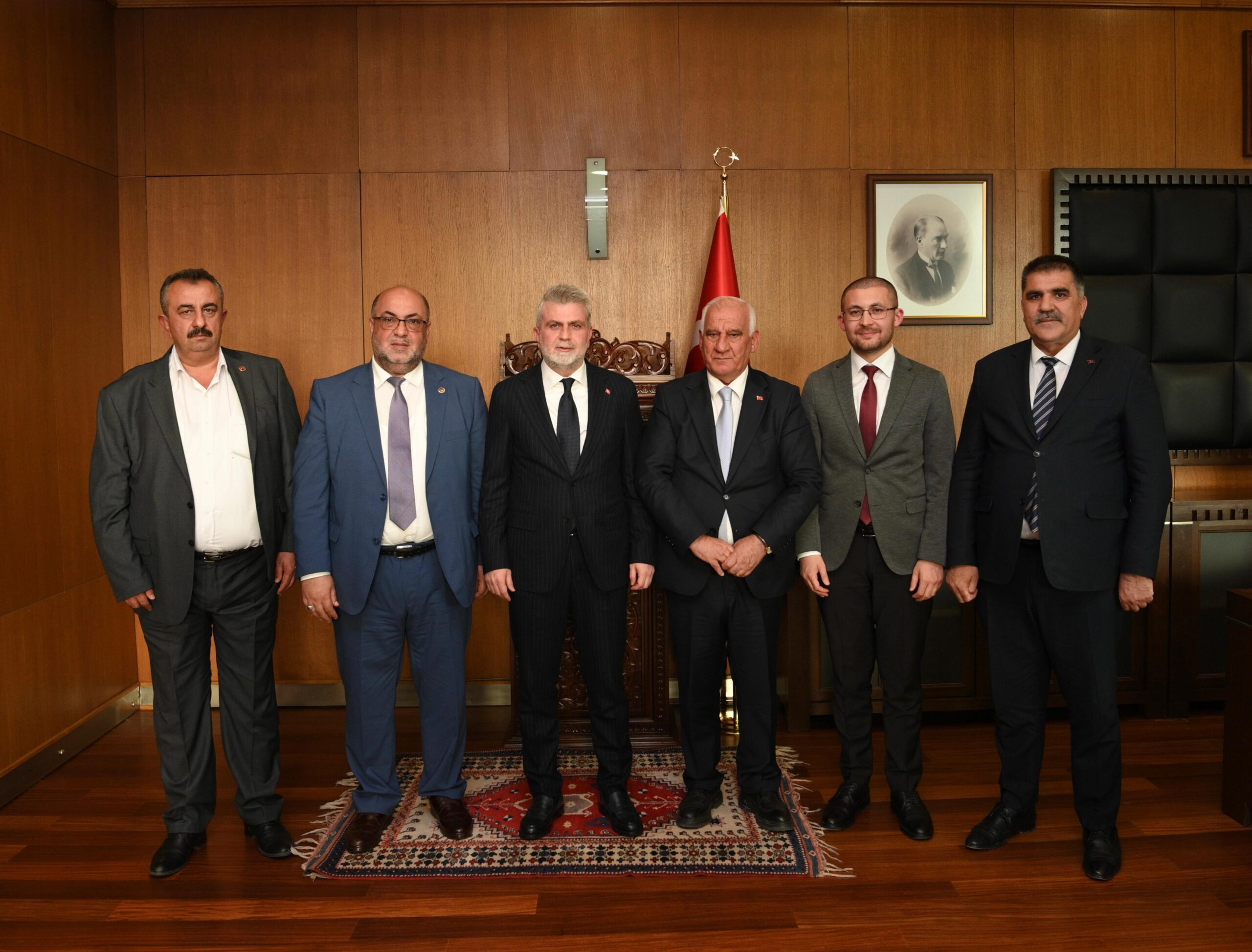 Başkan Görgel, İlçe Belediye Başkanlarıyla Buluştu