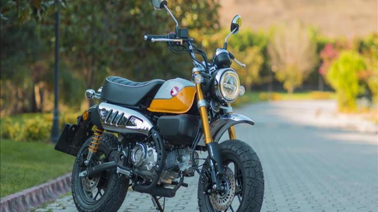 Honda’nın yenilenen mini motosikleti Monkey Türkiye’de satışa sunuldu