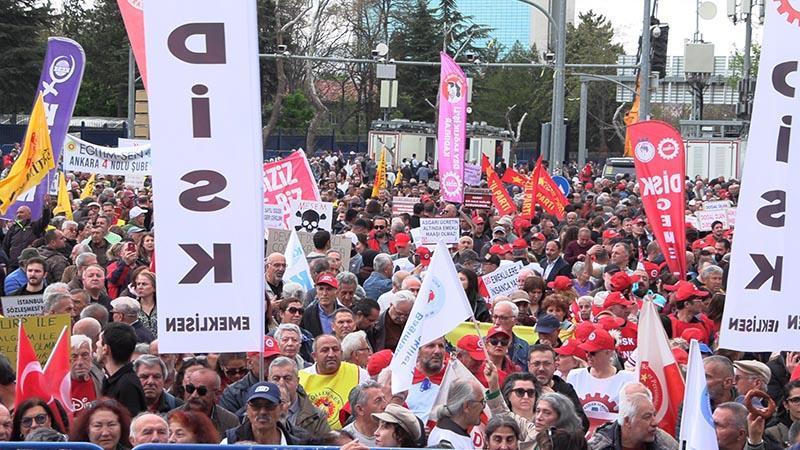 Ankara’da ‘1 Mayıs Emek ve Dayanışma Günü’ kutlaması