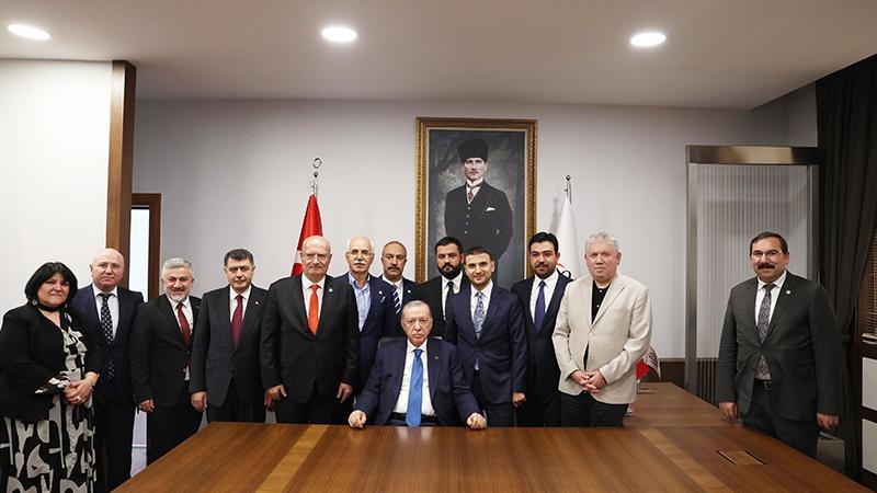 Cumhurbaşkanı Erdoğan, ATO’yu ziyaret etti