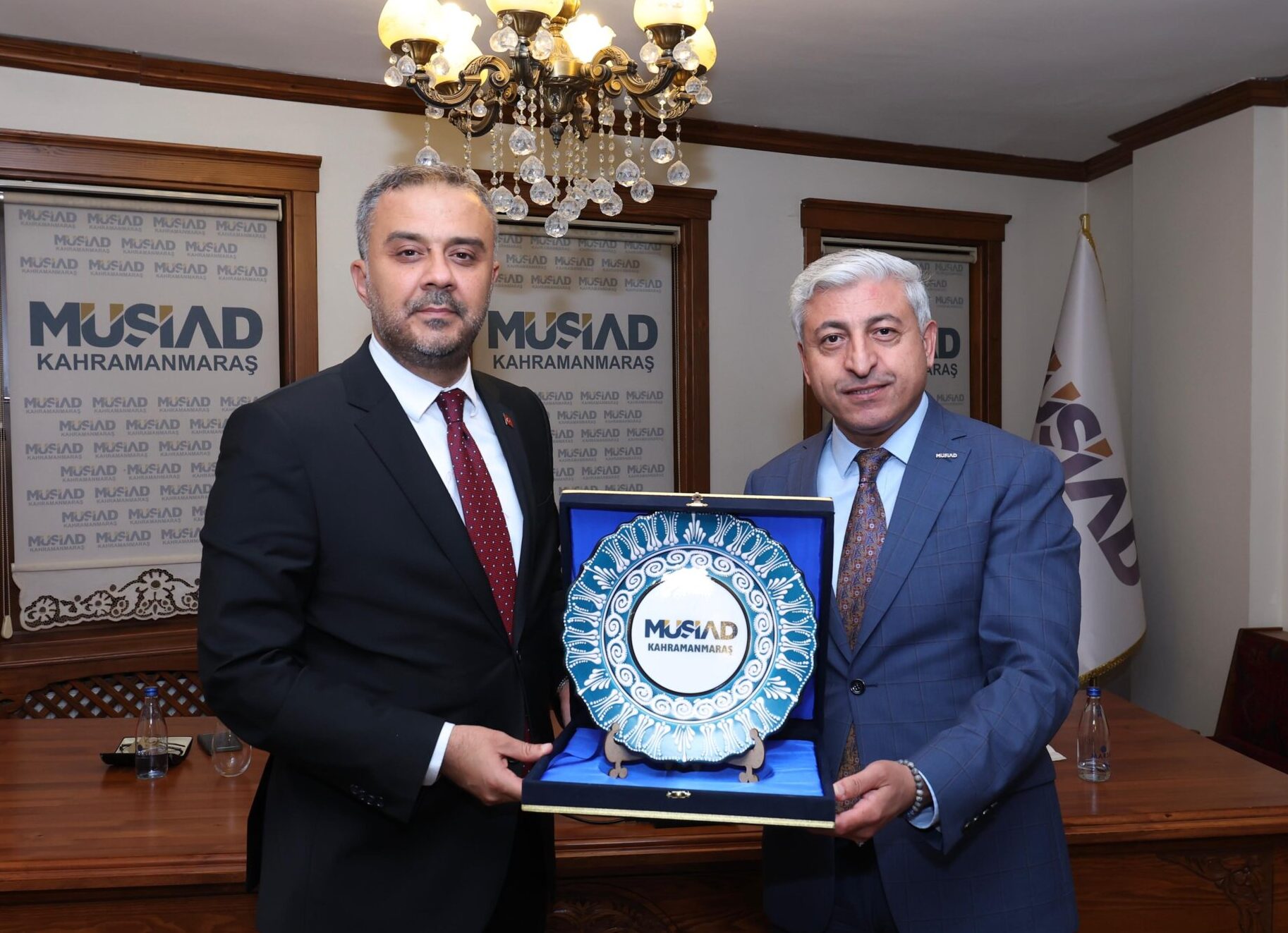 Başkan Toptaş, MÜSİAD’da iş dünyasının temsilcilerine bir yıllık hizmetleri ve hedefleri anlattı