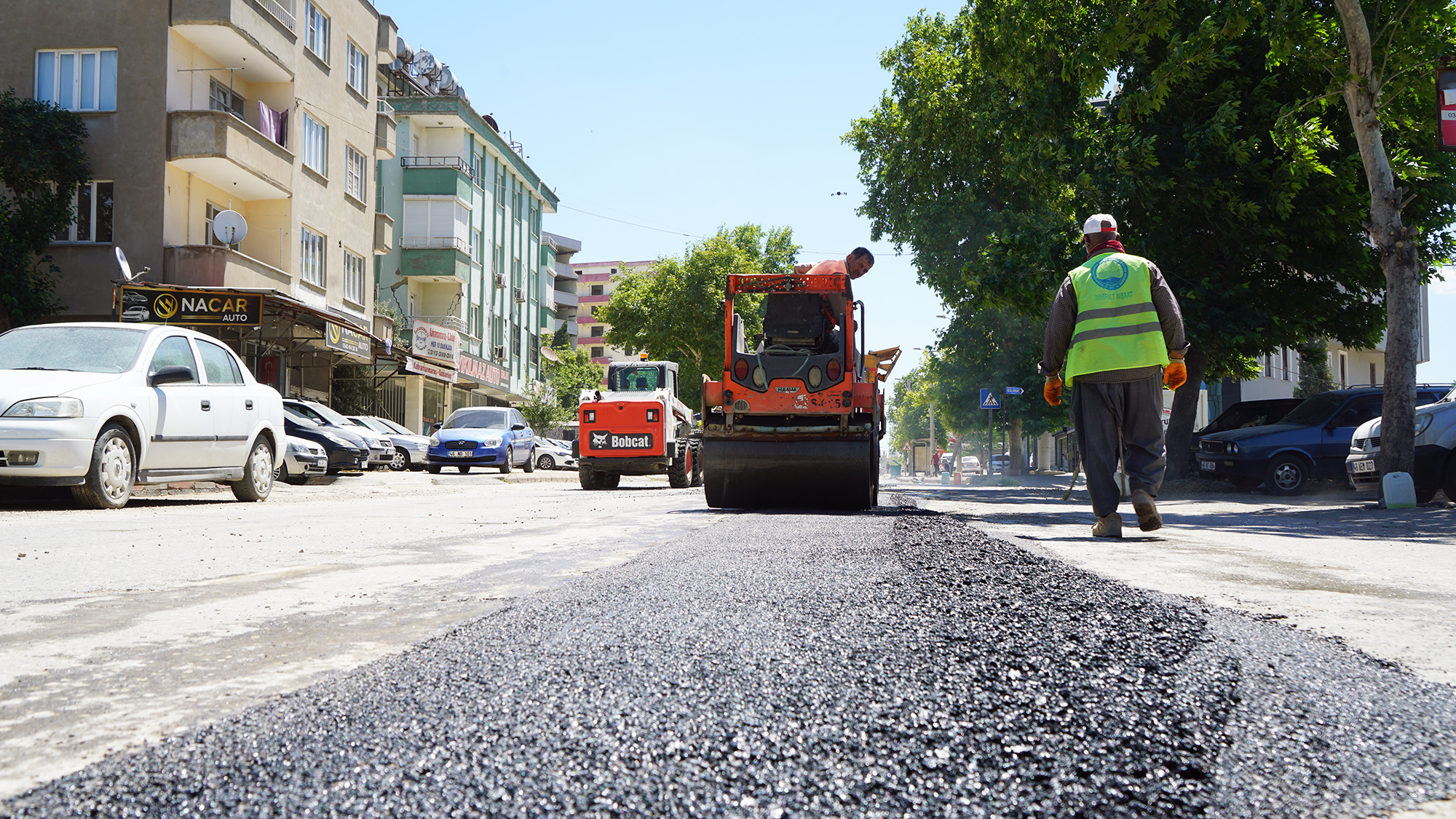 KASKİ, Altyapısı Tamamlanan Yollarda Asfalt Çalışmalarını Sürdürüyor