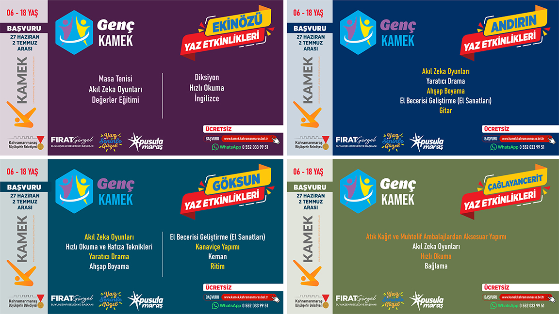Büyükşehir’in Yaz Kursları İlçelerde de Gençlerle Buluşuyor