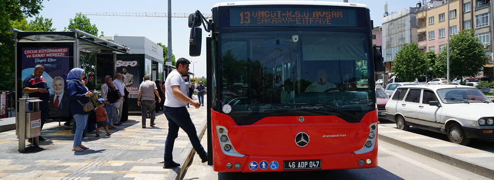 Bayramda Belediye Otobüslerinde Ulaşım Ücretsizdi: 11 Bin 250 Biniş Gerçekleştirildi