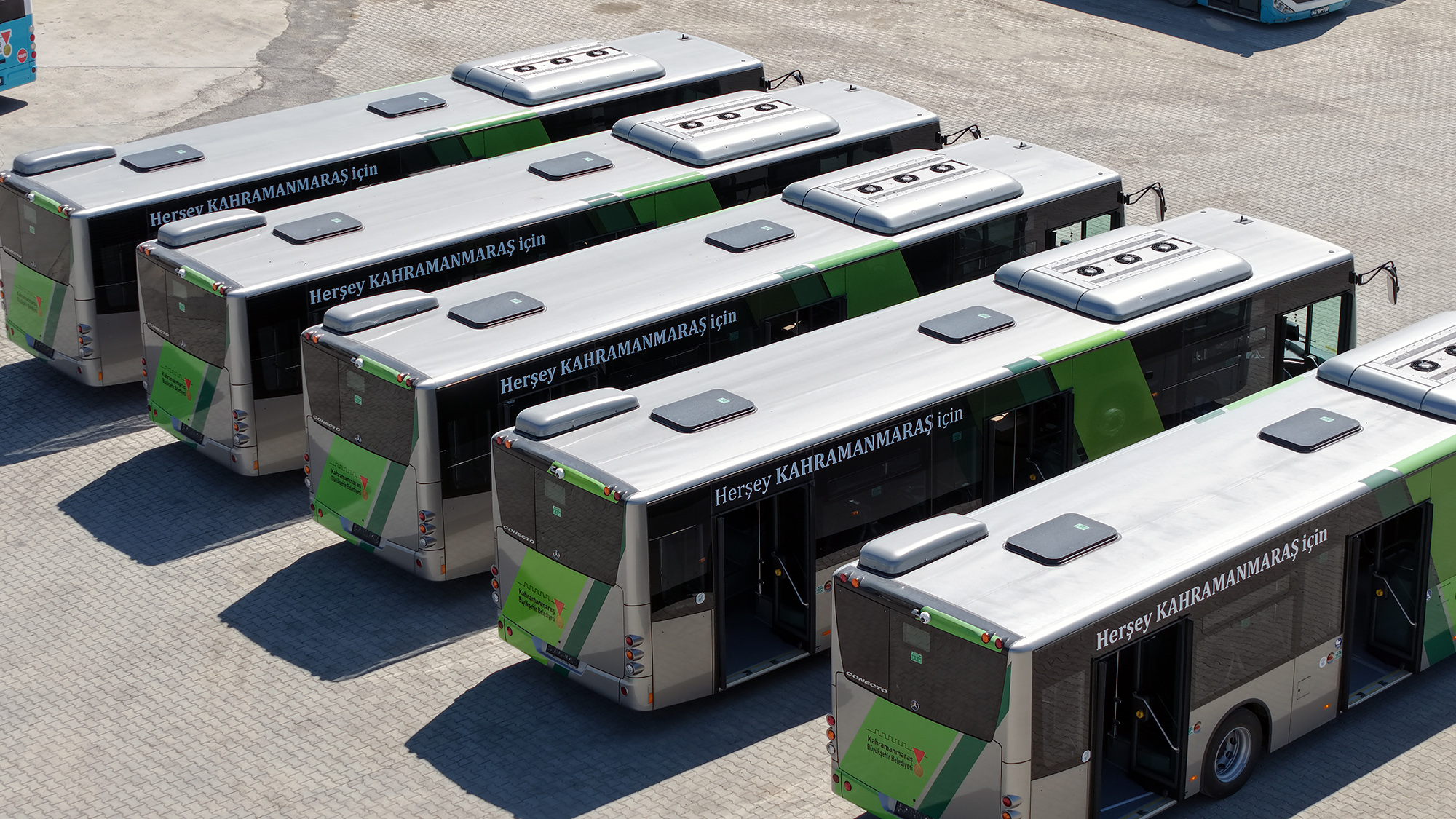 Büyükşehir’den ‘Yeşil Ulaşım’ Hamlesine 5 Yeni Otobüs Daha Katıldı