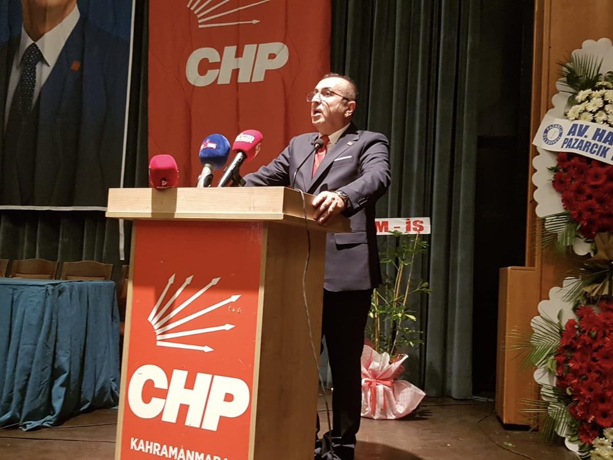 CHP Kahramanmaraş’ta Yeni Dönem: Ünal Ateş Güven Tazeledi”
