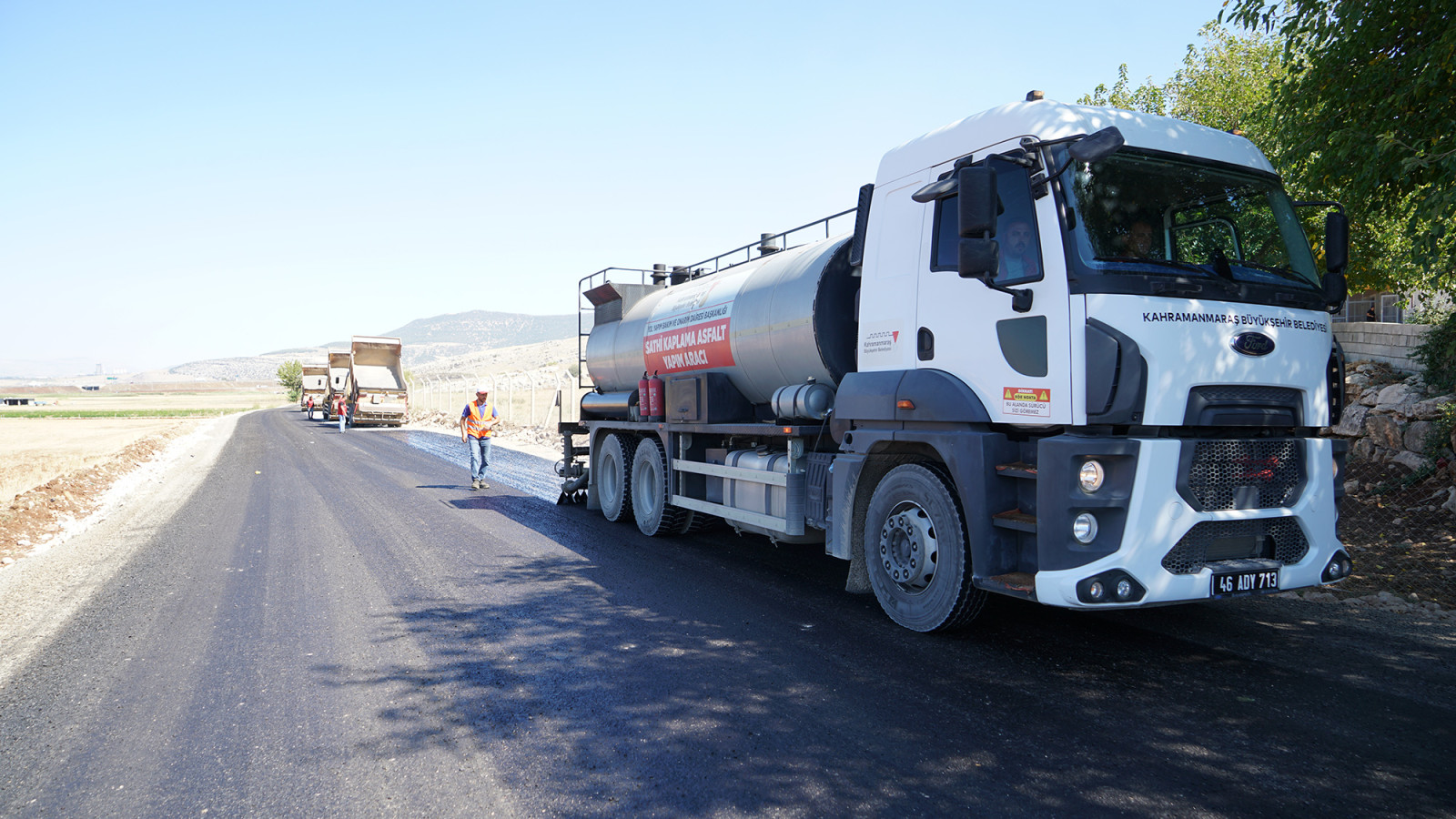 Büyükşehir’den Pazarcık’a 115 Milyonluk Yol Yatırımı