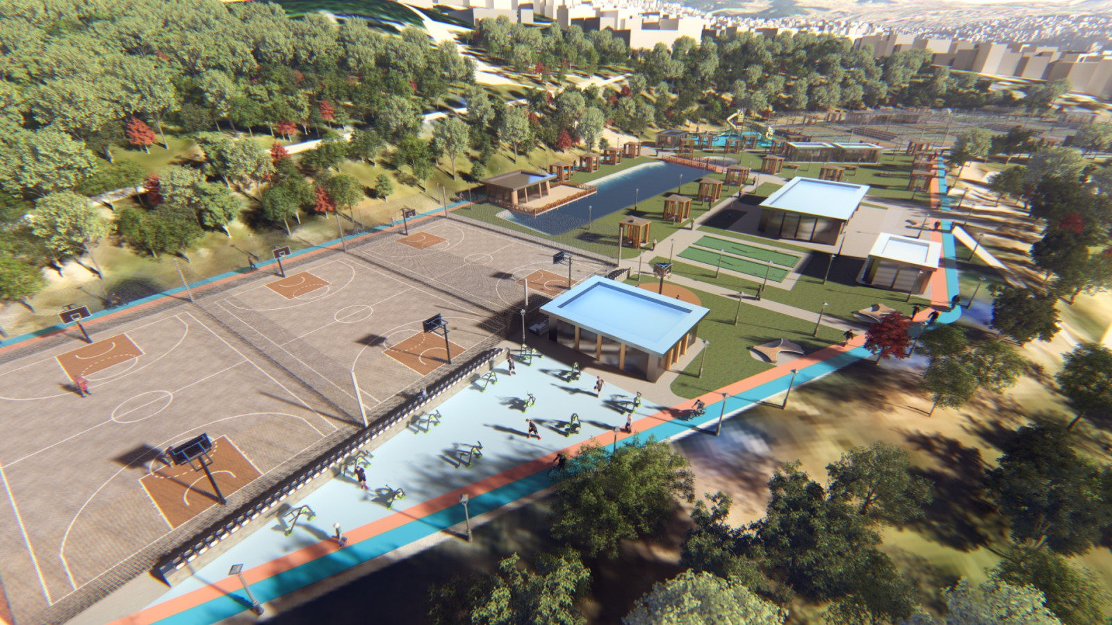 15 Temmuz Spor Vadisi Hızla Yükseliyor