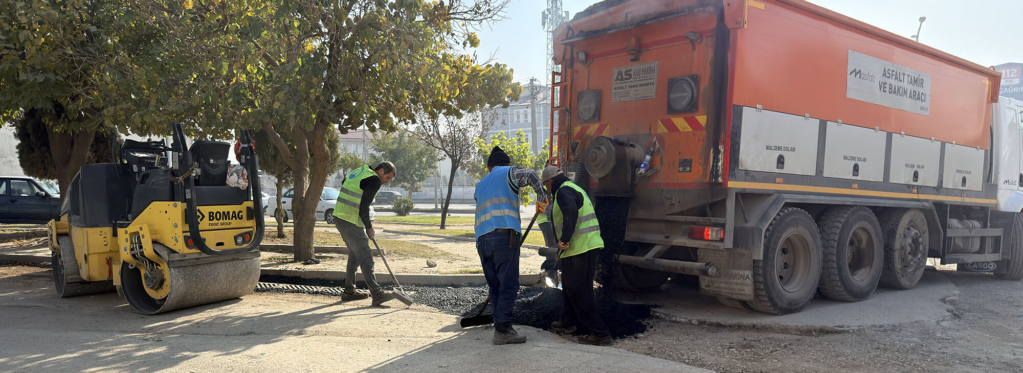 Altyapısı Tamamlanan Yollar Bir Bir Tamir Ediliyor