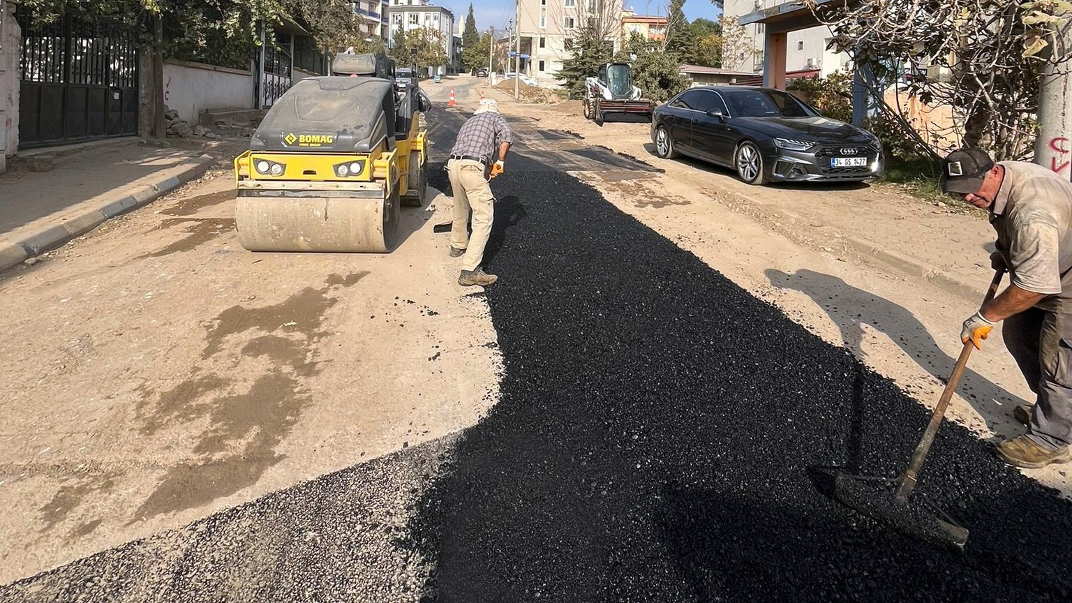 Altyapısı Tamamlanan Arterlerde Ulaşım Konforu da Yeniden Tesis Ediliyor