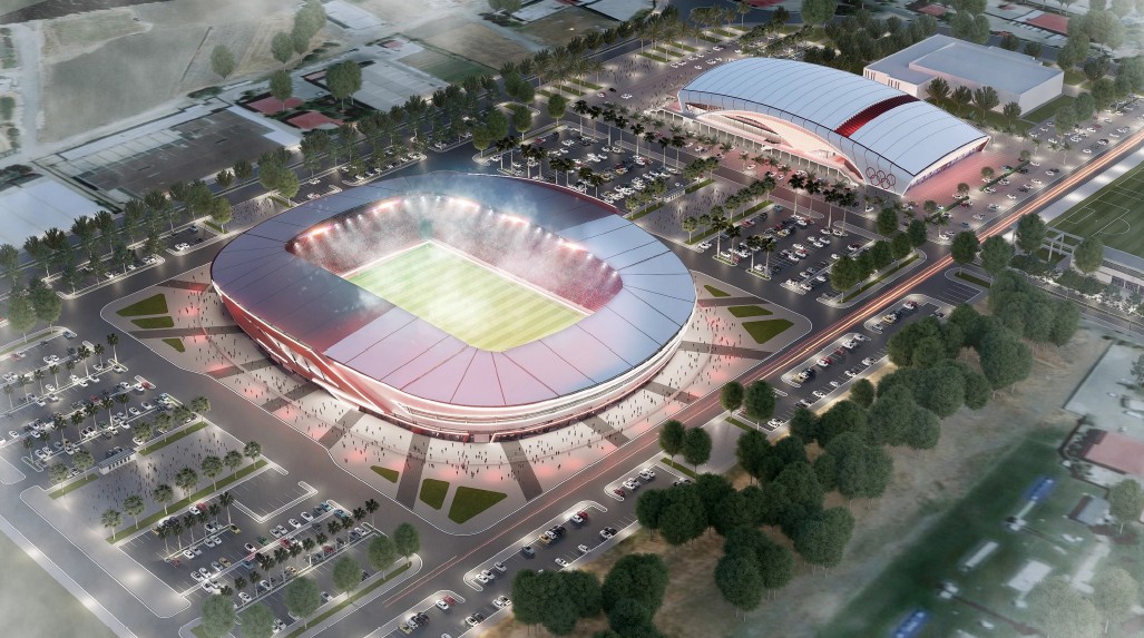 Kahramanmaraş Stadyumu’nda Temelden Tribüne Hızlı Yükseliş