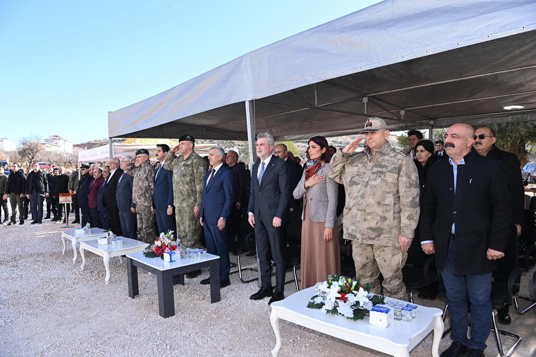 Başkan Görgel, Pazarcık’ta Alevi Kültür Dernekleri Hizmet Binasının Temel Atma Törenine Katıldı