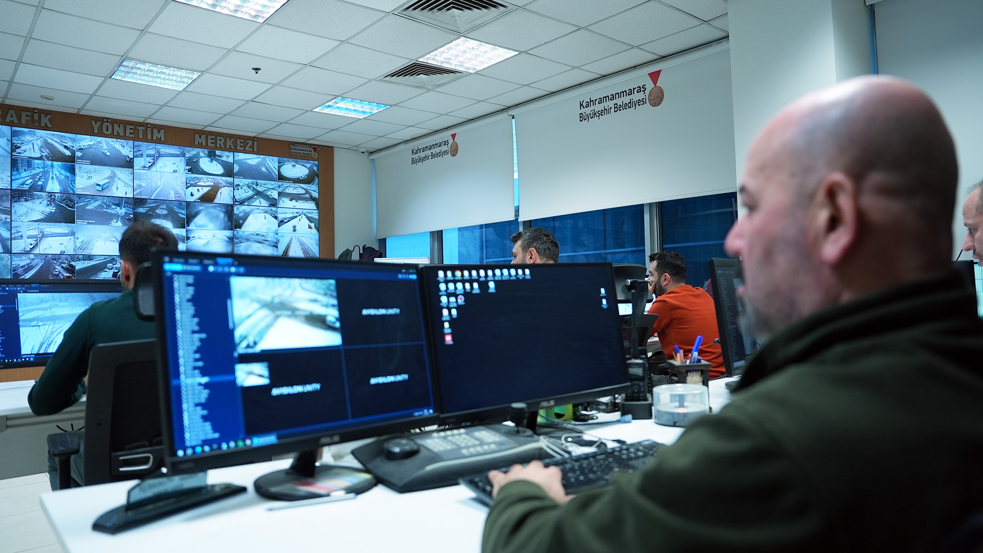 Ekipler Sahada, Şehir 7/24 Kameralarla Takipte