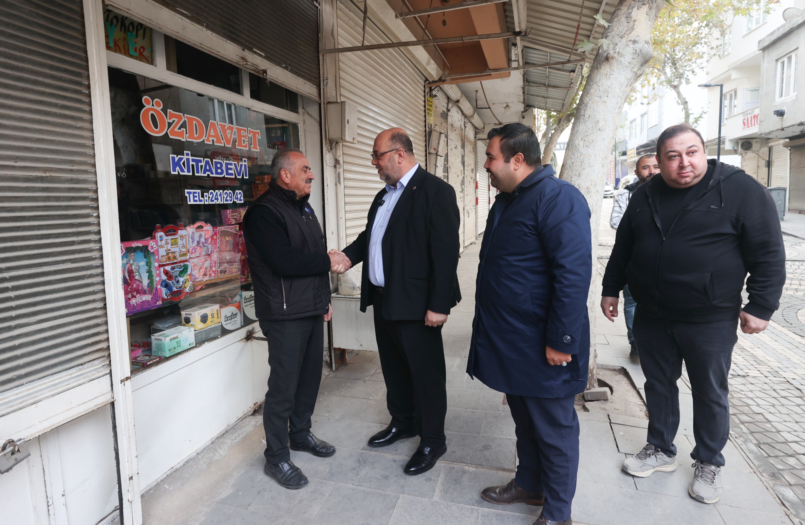 Başkan Akpınar’dan Sakarya Çarşısında Esnaf Ziyareti