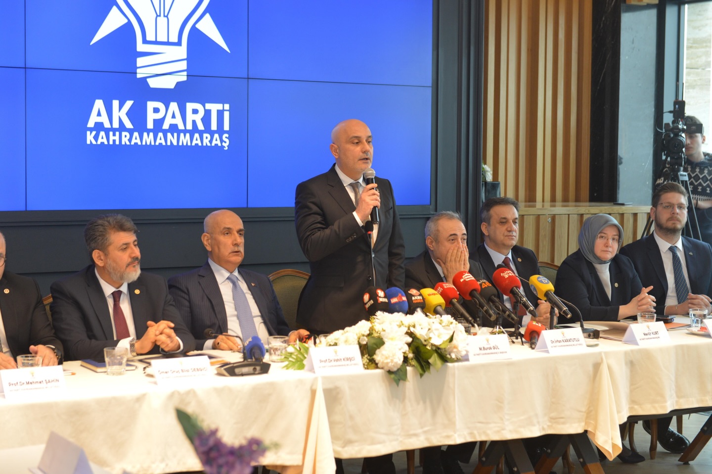 AK Parti Kahramanmaraş İl Başkanlığı’ndan Basın Buluşması